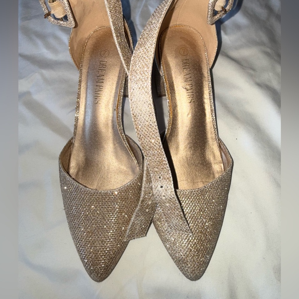 Dreamers  women's boots size 7 light beige used in good condition